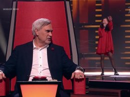 Зареченка Алина Штырняева развернула кресла всех наставников на шоу «Голос. Дети»